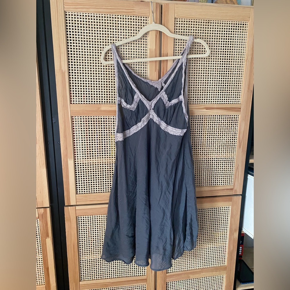 Magnolia Pearl Silk/cotton slip dress
